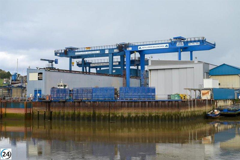 Trabajadores de Astilleros Balenciaga aceptan recorte salarial del 5% para asegurar el futuro de la empresa.