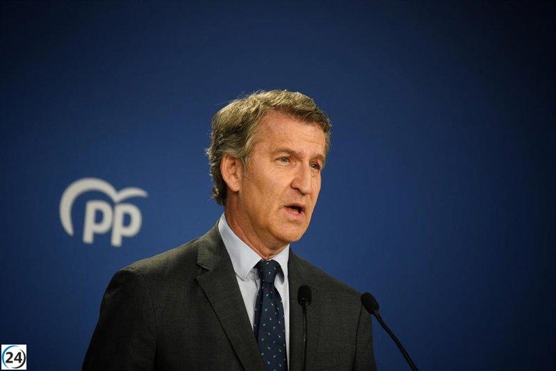 Feijóo se presenta este lunes ante la prensa para evaluar el año político.