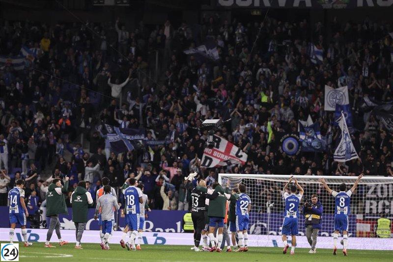 El Espanyol refuerza la seguridad en el RCDE Stadium con redes en las porterías para el derbi contra el Barça.