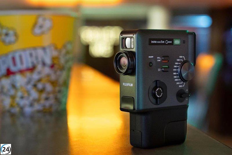 Fujifilm lanza en España la Instax mini Evo Cinema, disponible el 28 de enero con su innovador 'Eras Dial'.