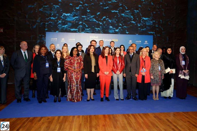 La Reina abre el primer Foro Global del Cuidado, un encuentro internacional de más de 30 naciones para promover el respaldo a la crianza.
