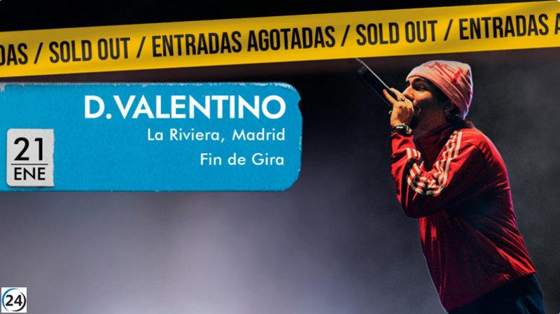 D. Valentino hace vibrar La Riviera en su concierto inaugural de despedida de ‘Ciao!’