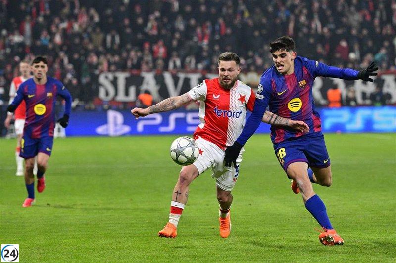 El Barça revive en Praga en el momento crucial.