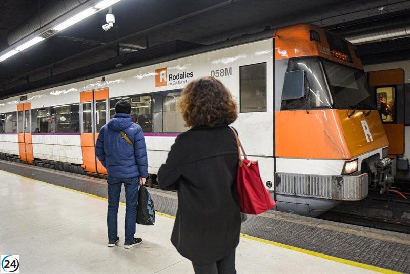 Rodalies permanecerá inactiva en Catalunya este domingo.