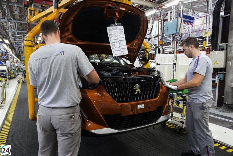 Stellantis Vigo extiende el cese de producción por escasez de suministros ante las inclemencias del tiempo.