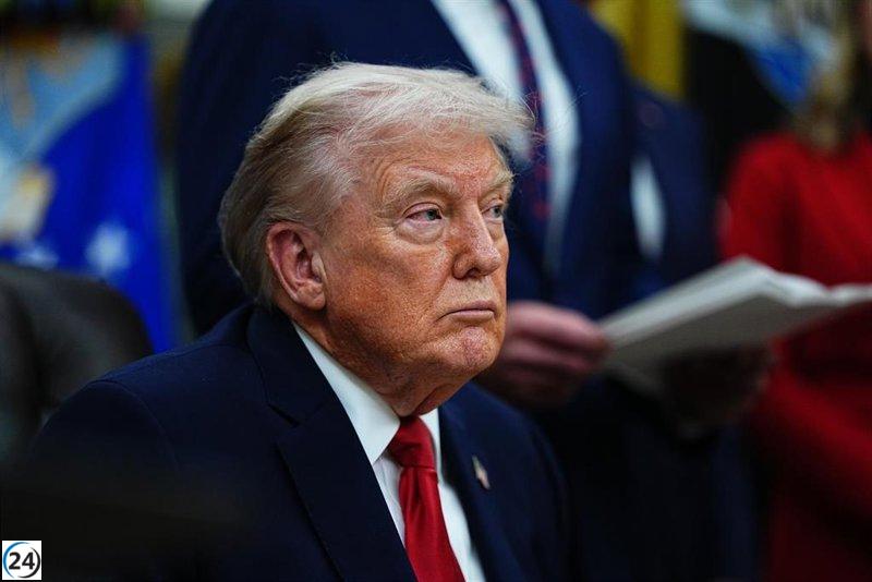 Trump anuncia planes de diálogo con Irán y resalta el poderío de su flota en la zona.