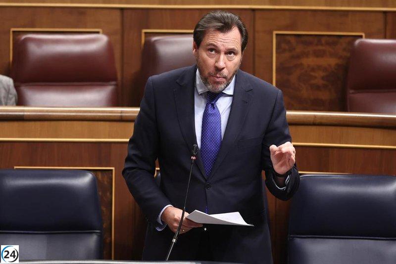 Óscar Puente se presenta en el Congreso para explicar los siniestros en el transporte ferroviario de alta velocidad y cercanías.