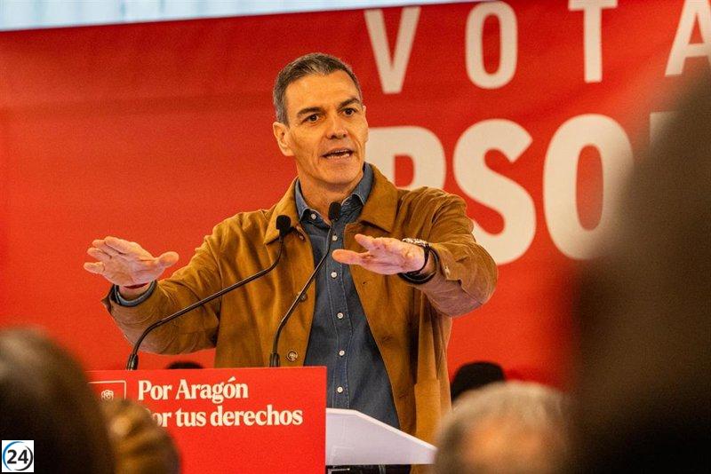 Sánchez critica la sumisión del PP a Vox en temas de inmigración: 
