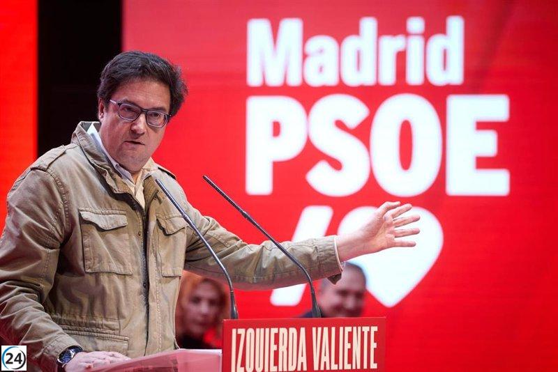 Óscar López reclama la dimisión de dirigentes del PP tras las acusaciones de acoso en Móstoles y critica a Ayuso y Feijóo.