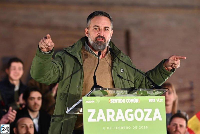 Abascal acusa a Sánchez de llegar al poder mediante engaños y traiciones.