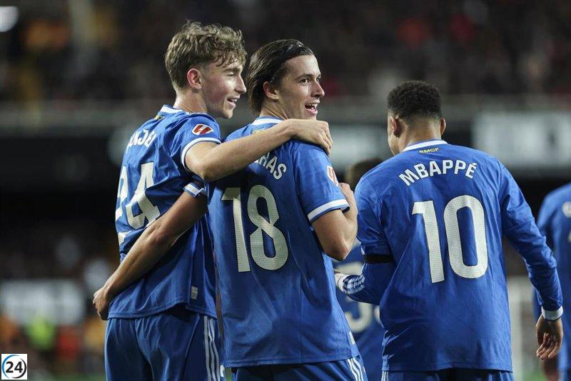 El Real Madrid se lleva la victoria en Mestalla con lo mínimo necesario.