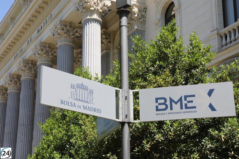 El Ibex 35 alcanza los 18.000 puntos con un incremento del 0,6% al inicio de la jornada.