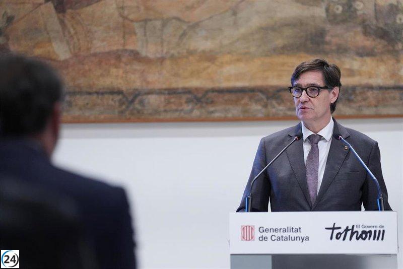 Salvador Illa regresa a su cargo el lunes con un enfoque gradual.