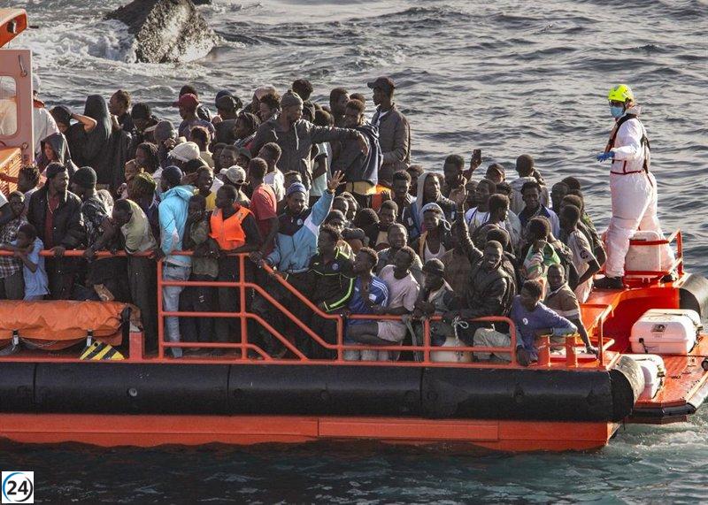 Disminución del 61% en migrantes irregulares en España para 2026, pero aumento radical del 568% en Ceuta y Melilla.