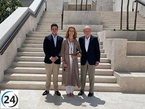 El Rey Juan Carlos y la infanta Elena celebran el Domingo de Resurrección en Abu Dabi junto a Froilán.