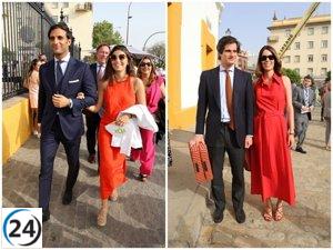 Sofía Palazuelo y Cayetana Rivera, elegancia y amor en la Real Maestranza de Sevilla.