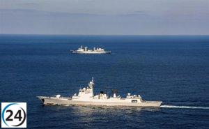 China realiza maniobras militares en torno a Taiwán con portaviones y simulaciones de ataques.