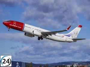 Norwegian transporta 1,5 millones de pasajeros en marzo, un incremento del 60%.