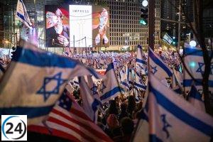 Manifestación masiva contra Netanyahu en Tel Aviv