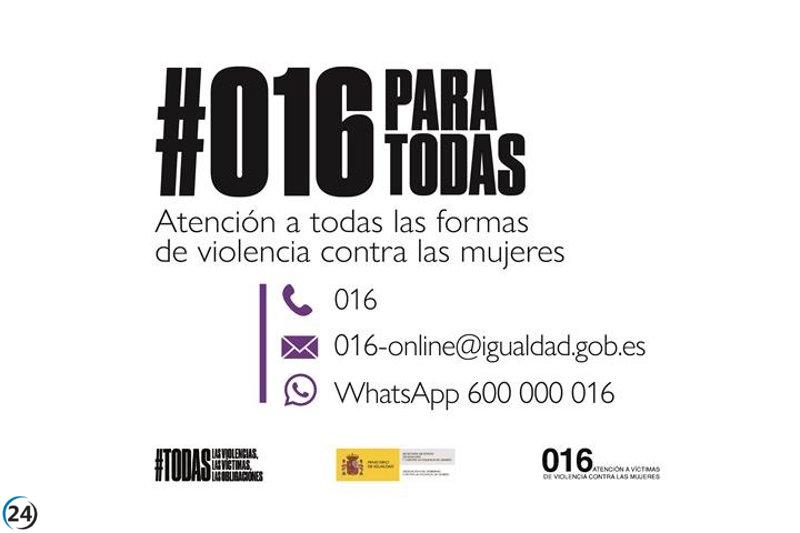 Más de 9.300 consultas en servicios de atención a víctimas de violencia machista en febrero.