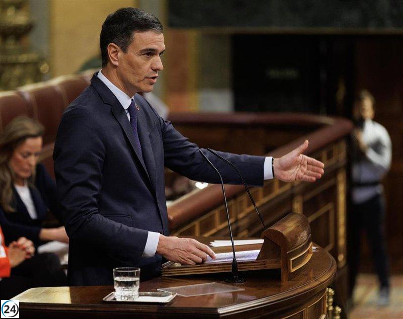 Sánchez hablará de Ucrania, Marruecos y la UE en el Congreso la próxima semana.