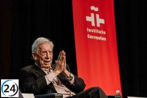 Vargas Llosa, homenajeado con el premio Cervantes, destaca la mejora en el reconocimiento de los escritores en América.