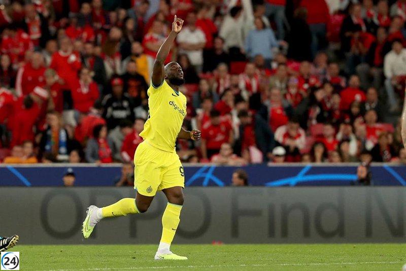 El Inter gana en Da Luz con Barella y Lukaku.