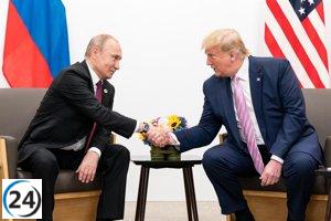 Trump afirma que la invasión a Ucrania no habría sucedido en su presidencia y tenía conversaciones frecuentes con Putin