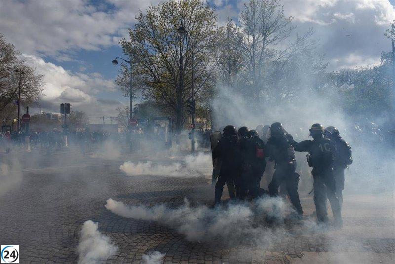 Huelga en París contará con hasta 1.000 sujetos violentos, según Francia.