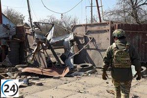 Dos civiles mueren en las ofensivas rusas en Járkov.