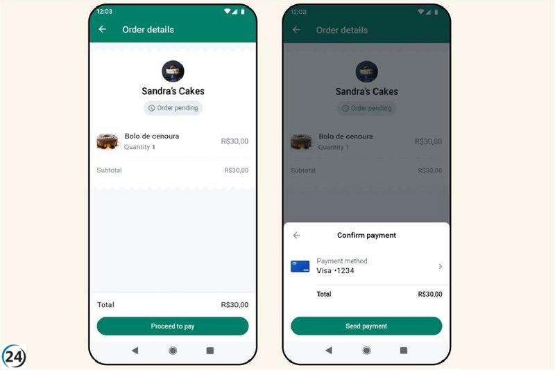 WhatsApp facilita pagos a negocios locales en Brasil a través del chat.