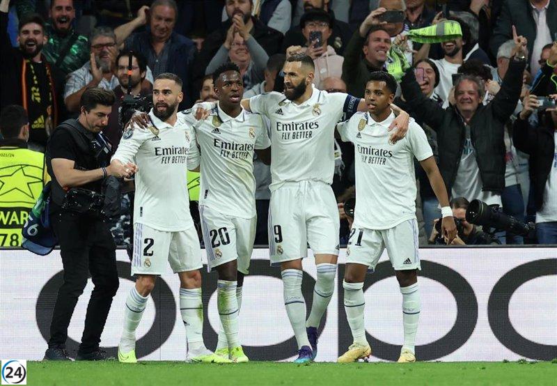 El Chelsea aguanta ante el Real Madrid.
