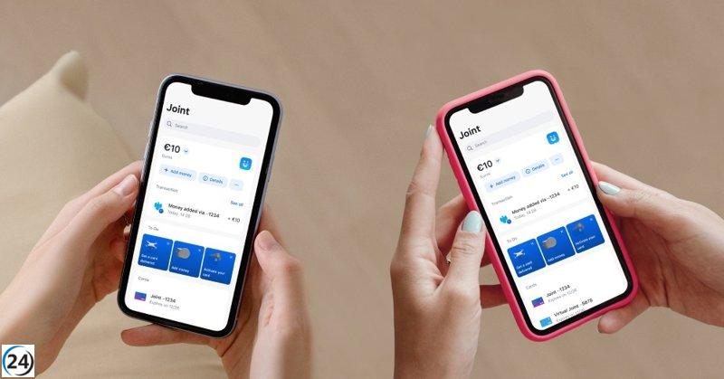 Revolut presenta una nueva cuenta bancaria compartida.