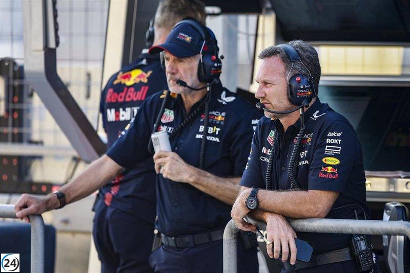 Red Bull asegura la permanencia de Newey en el equipo por muchos años según Horner.