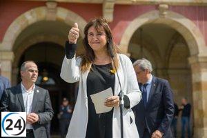 La JEC avanza en retirar el escaño a Laura Borràs por condena de prevaricación.