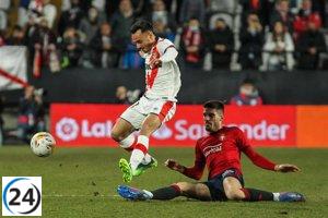 Rayo y Osasuna aspiran a Europa tras evitar el descenso.