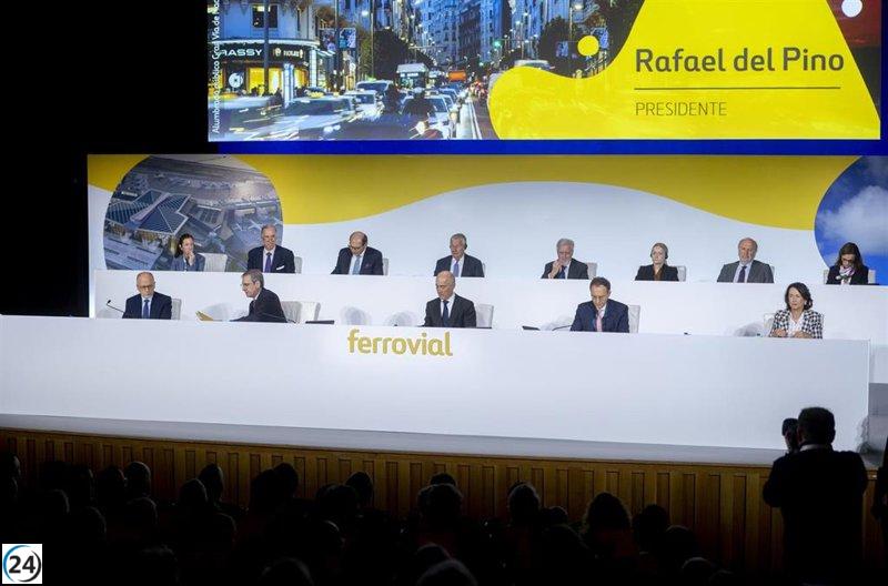 Ferrovial obtiene un 93,3% de aprobación para trasladarse a Países Bajos.