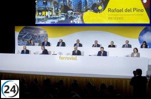 Ferrovial obtiene un 93,3% de aprobación para trasladarse a Países Bajos.