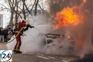 La Policía de París protegerá el Consejo Constitucional por la reforma de pensiones.