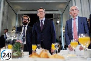 Feijóo defiende a la Junta sobre Doñana y censura al Gobierno por insultar a Moreno.