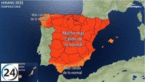 Se prevé un verano cálido en España, según eltiempo.es.