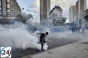Cientos de miles de manifestantes protestan en Francia contra la reforma de las pensiones, según Interior.