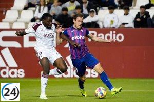 El Albacete entra en puestos de 'Playoff' tras sorprender al líder Eibar.