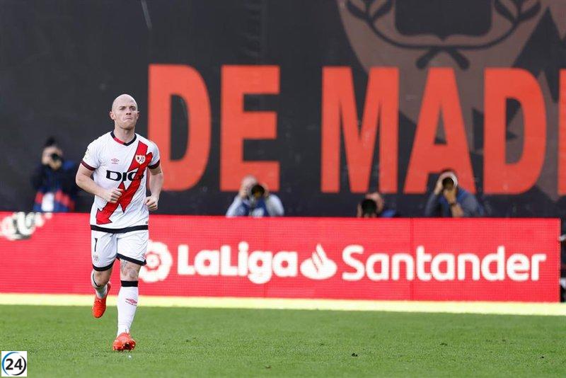El Rayo rompe mala racha y apunta a Europa tras vencer a Osasuna.