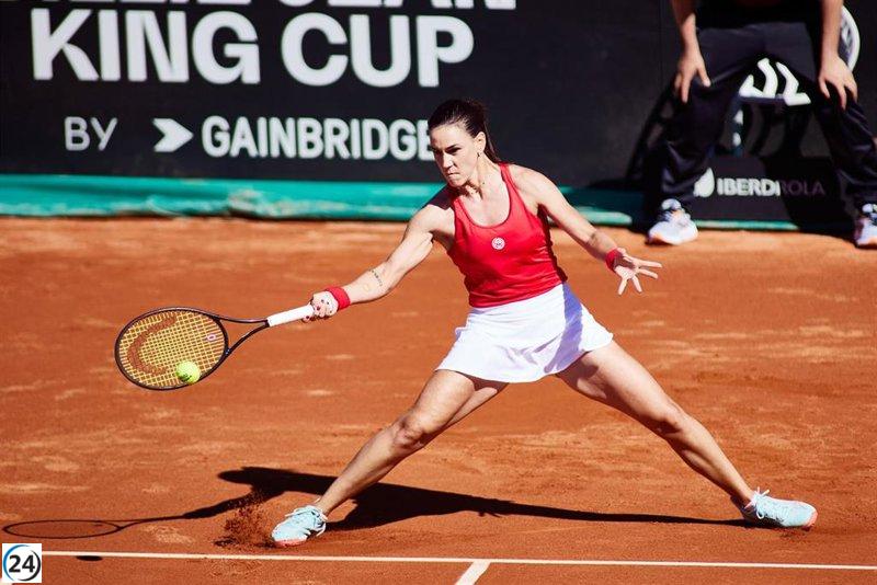 Nuria Párrizas lleva a España a las Finales de la Billie Jean King Cup.