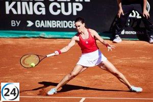 Nuria Párrizas lleva a España a las Finales de la Billie Jean King Cup.