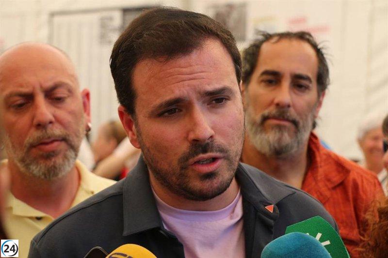Garzón denuncia política ecológica del PP en Doñana como un 