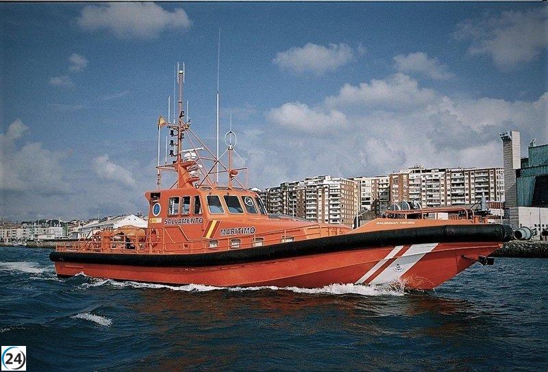 La búsqueda del desaparecido del 'Vilaboa Uno' se complica por el mal tiempo y la falta de visibilidad.