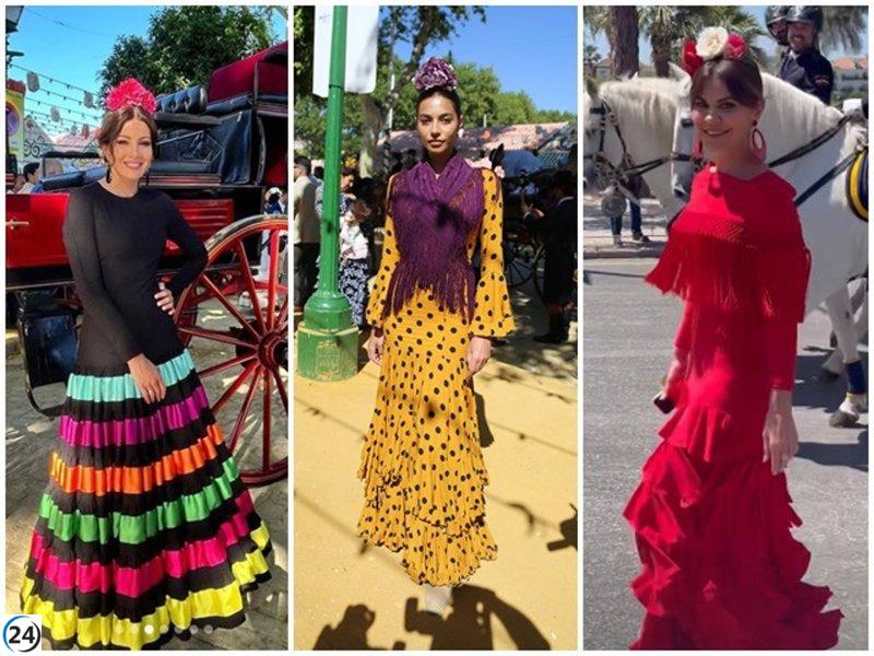 Los looks más destacados en el primer día de la Feria: Sofía Palazuelo, Rocío Crusset, María José Suárez y Lourdes Montes.