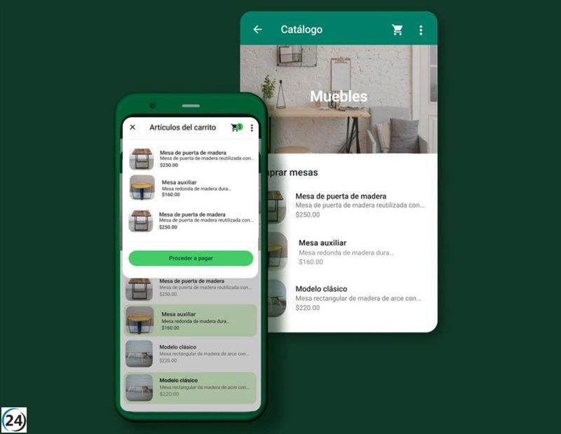 WhatsApp Business permite usar una cuenta en cuatro móviles simultáneamente.